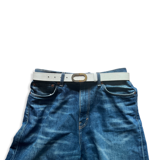 Dior Belt White